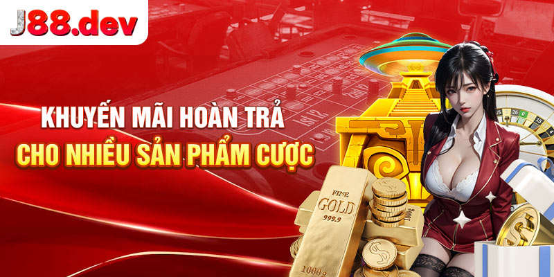 Khuyến mãi hoàn trả cho nhiều sản phẩm cược Khuyến mãi hoàn trả cho nhiều sản phẩm cược
