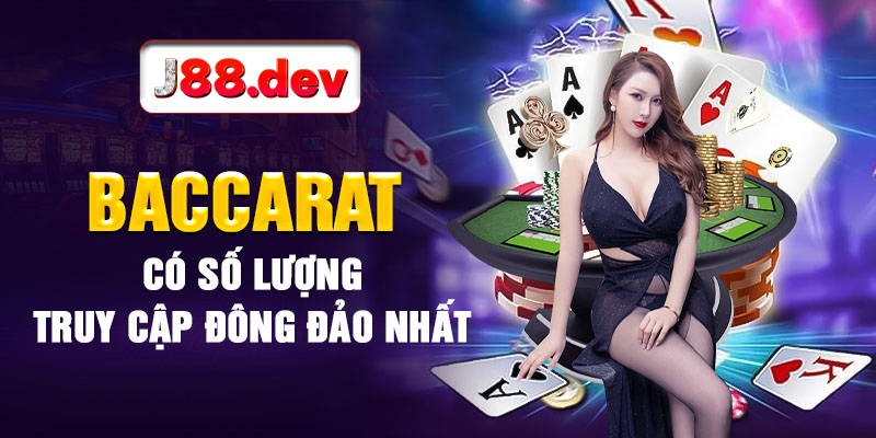 Baccarat có số lượng truy cập đông đảo nhất Baccarat có số lượng truy cập đông đảo nhất