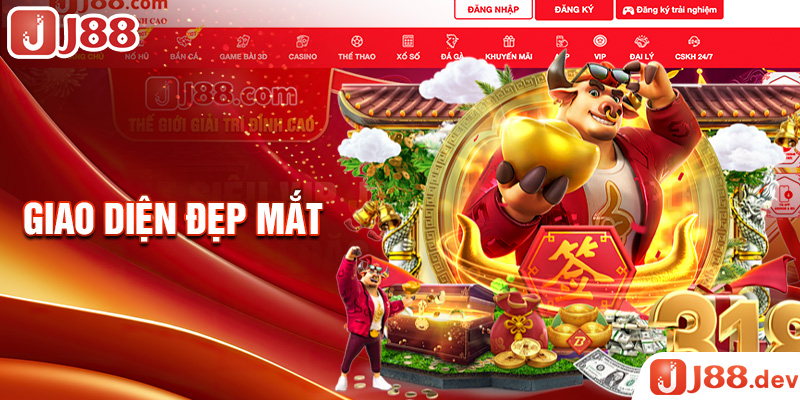 Giao diện đẹp mắt