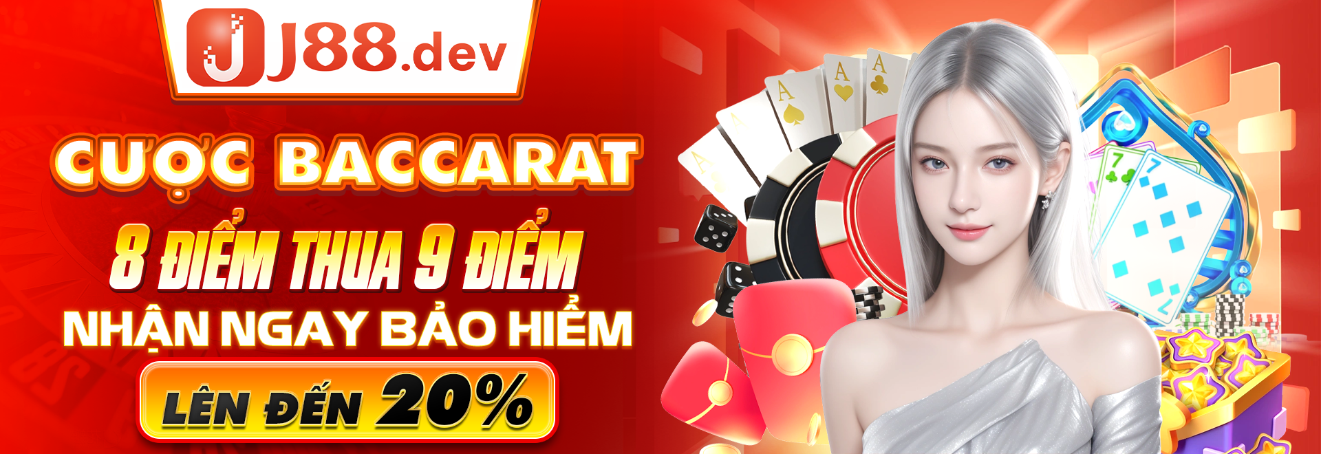Cược Baccarat 8 điểm thua 9 điểm